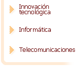 Men opciones seccin "Tecnologa e Informtica" 